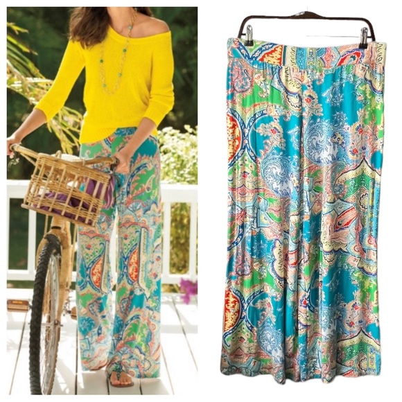 Lauren Ralph Lauren Pants - Lauren Ralph Lauren Wide Leg Palazzo Pant | LARGE NWT